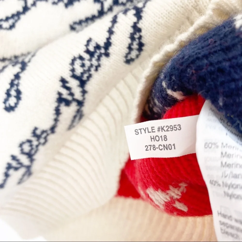 J.Crew Yes/No Sweater in Jacquard XXS